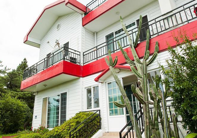 The Jeju Red Roof Pension Seogwipo Exterior photo